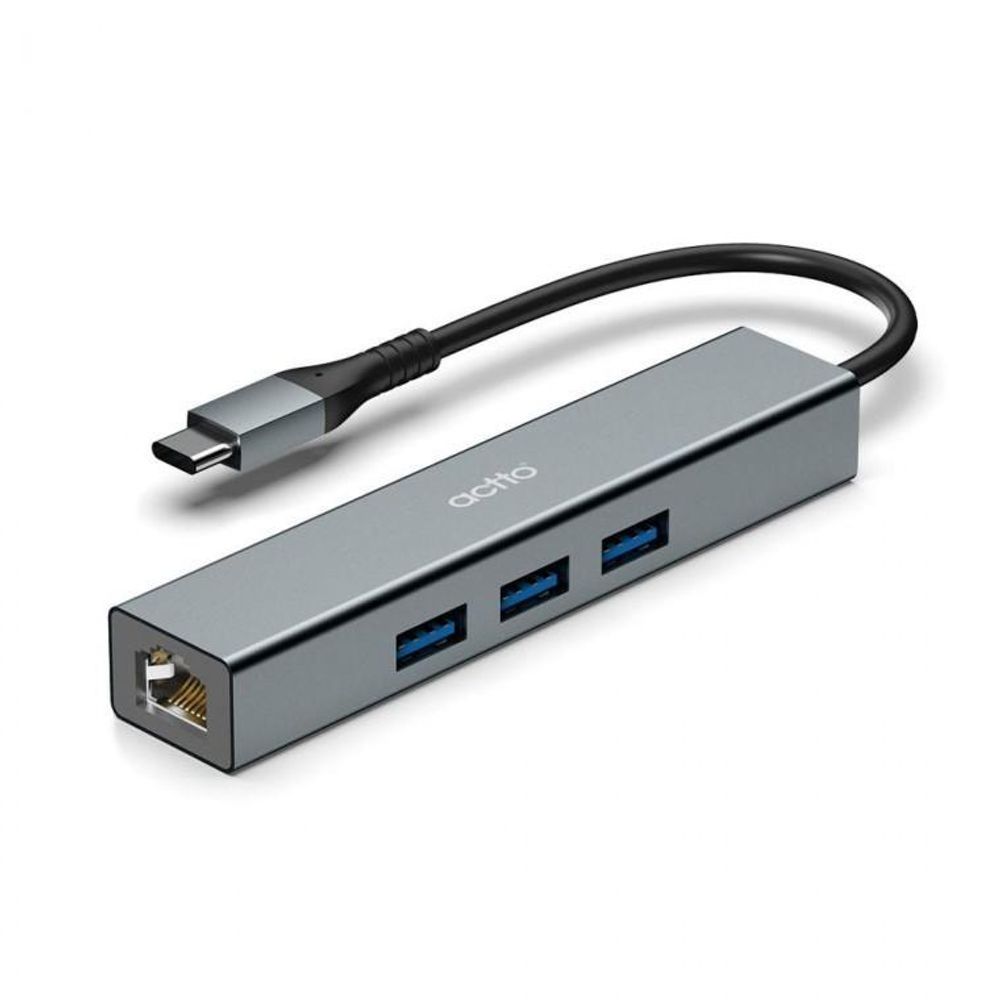 C타입 유선 랜카드 USB 3포트 멀티 허브