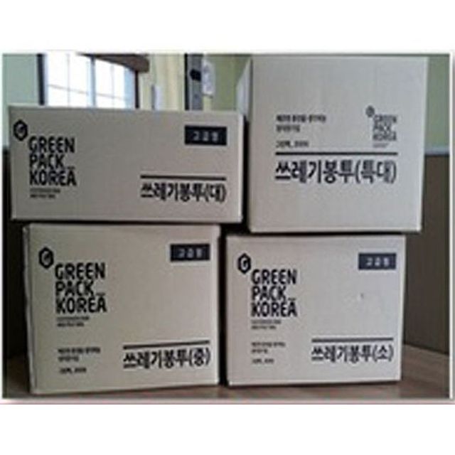 쓰레기봉투 중 60L 검정_백색_청색 1000매(1박스)