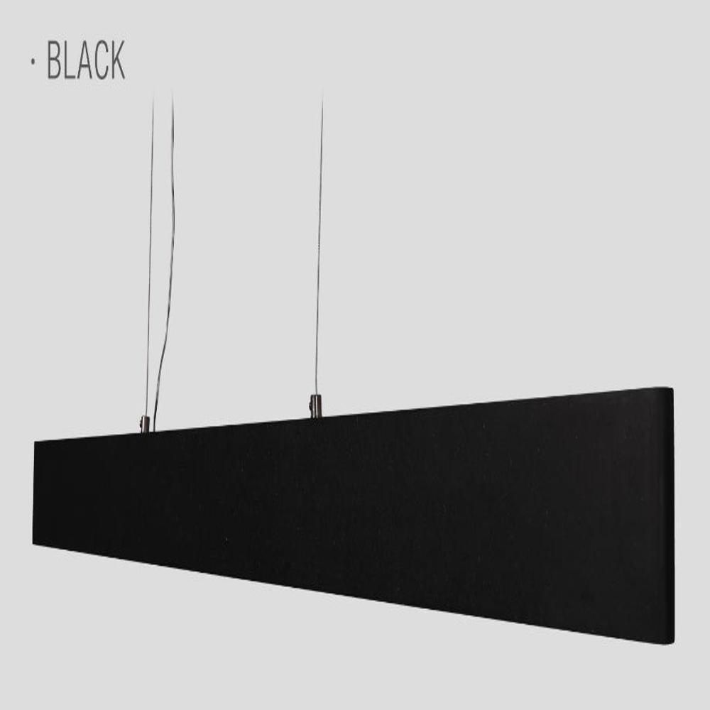 팬던트 LED 리니어 컬러우드 30W 블랙 5700K 공구용품