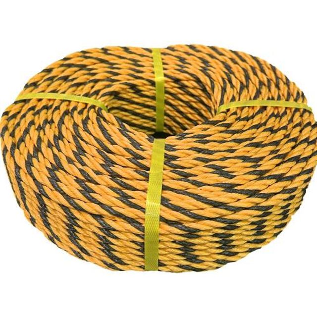 폴리자이온표식로프 1EA (PP)10MM x 100M(황4.8kg)