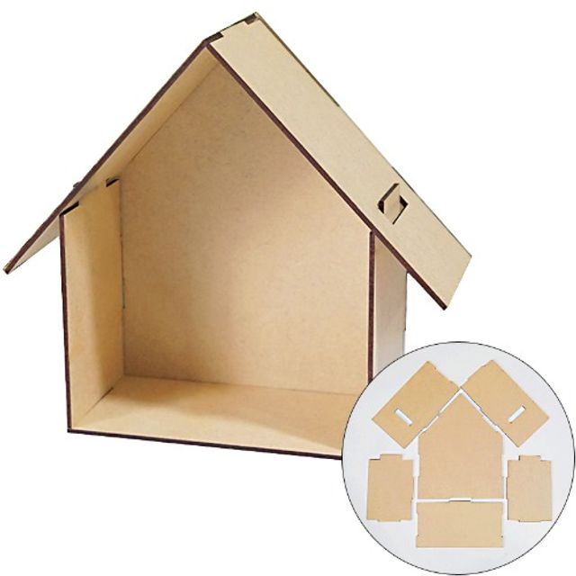우드공예 DIY 하우스 꾸미기02 MDF 100개