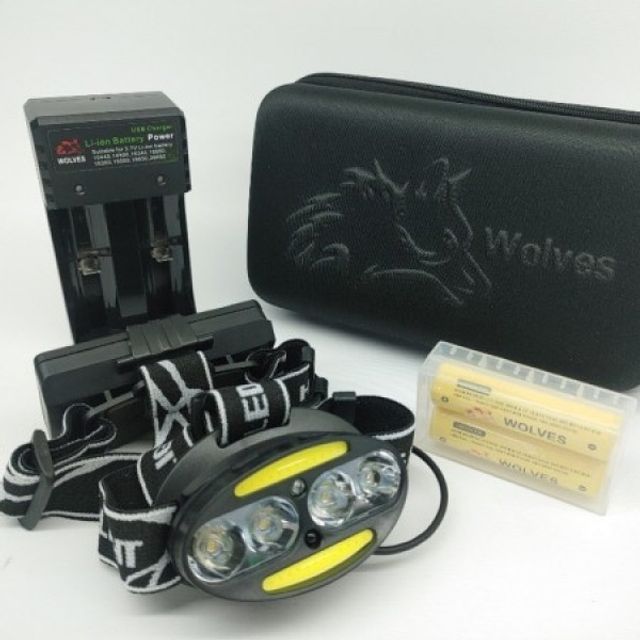 42G초경량 2 DX18 모션센서 모자랜턴 WOLVES 캡라이트