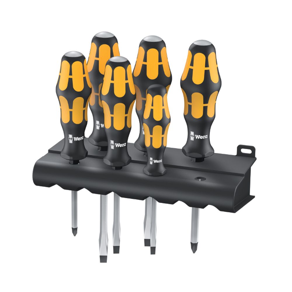 WERA 다가네 드라이버 세트(932/6 Rack)_0501828200