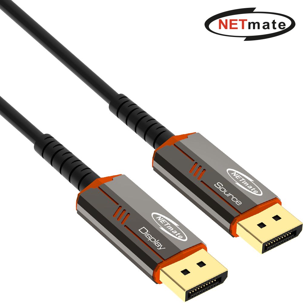 (Netmate) DP40 Displayport 2.1 AOC 광케이블 10M