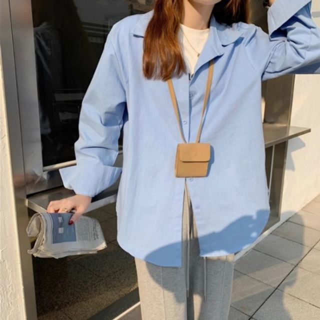 러버 루즈핏 오버핏 기본 데일리 데이 셔츠 데이트룩