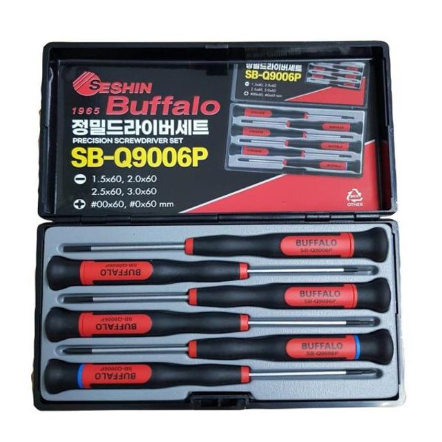정밀드라이버세트 SB-Q6006P 60mm 6pcs (1EA)