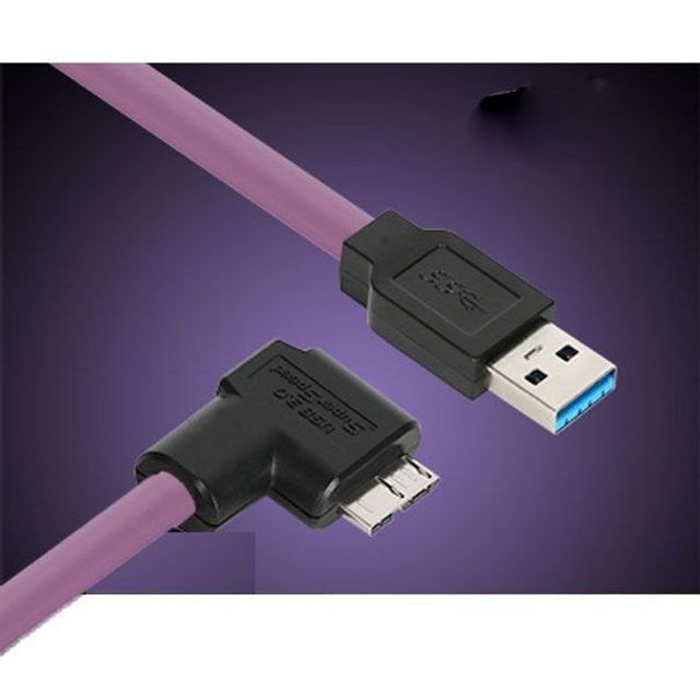 USB3.1 변환 케이블 AM MicroB 변환 케이블 RA 2m