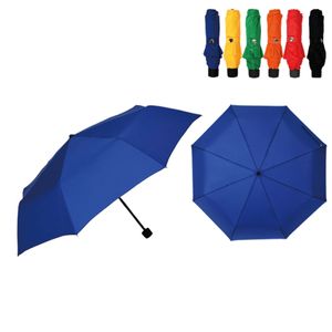 아이티알,NE 3단 수동 휴대용 폰지 컬러 칼라 패션 미니 우산