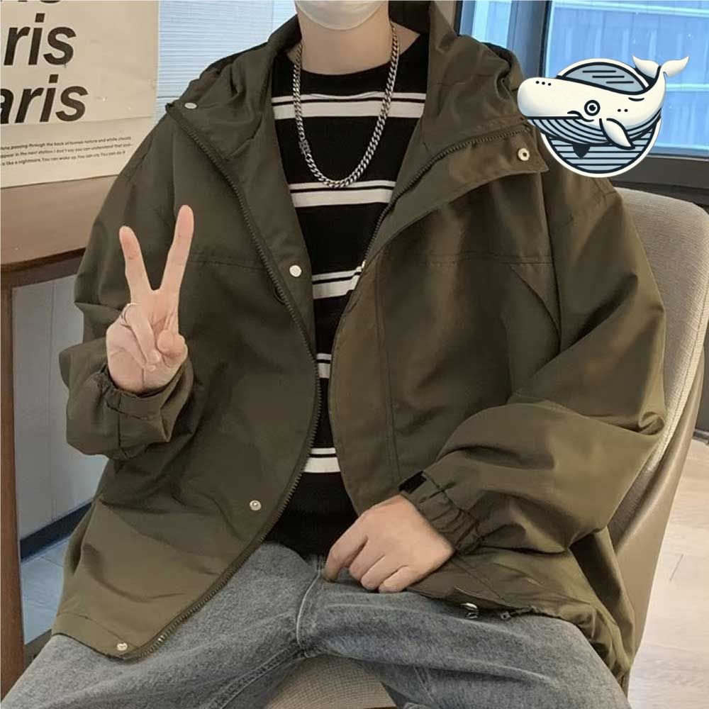 루즈핏 기모 야상 자켓 남녀공용 데일리 기본