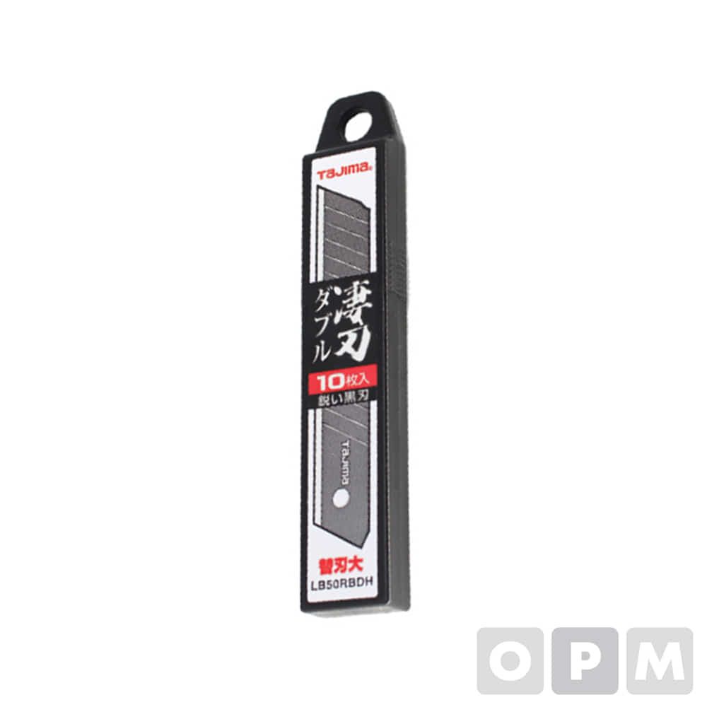 타지마 커터칼날 LCB-50RBDH 50개 컷터칼날 TAJIMA