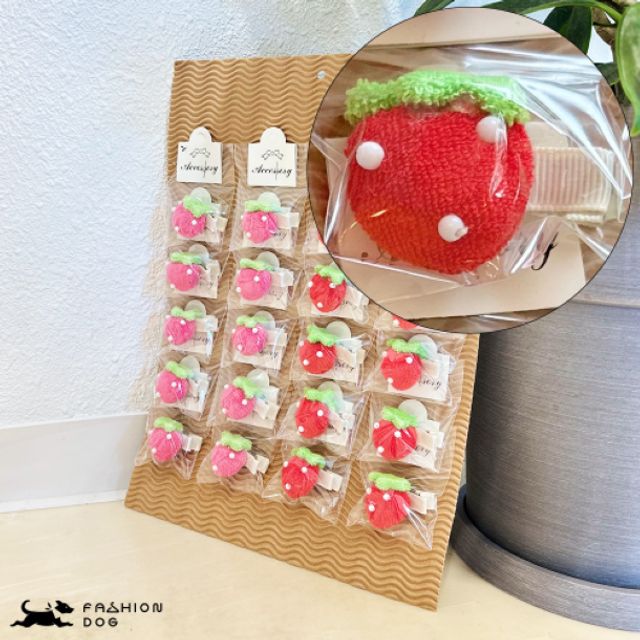 데일리펫용품 판 딸기집게핀