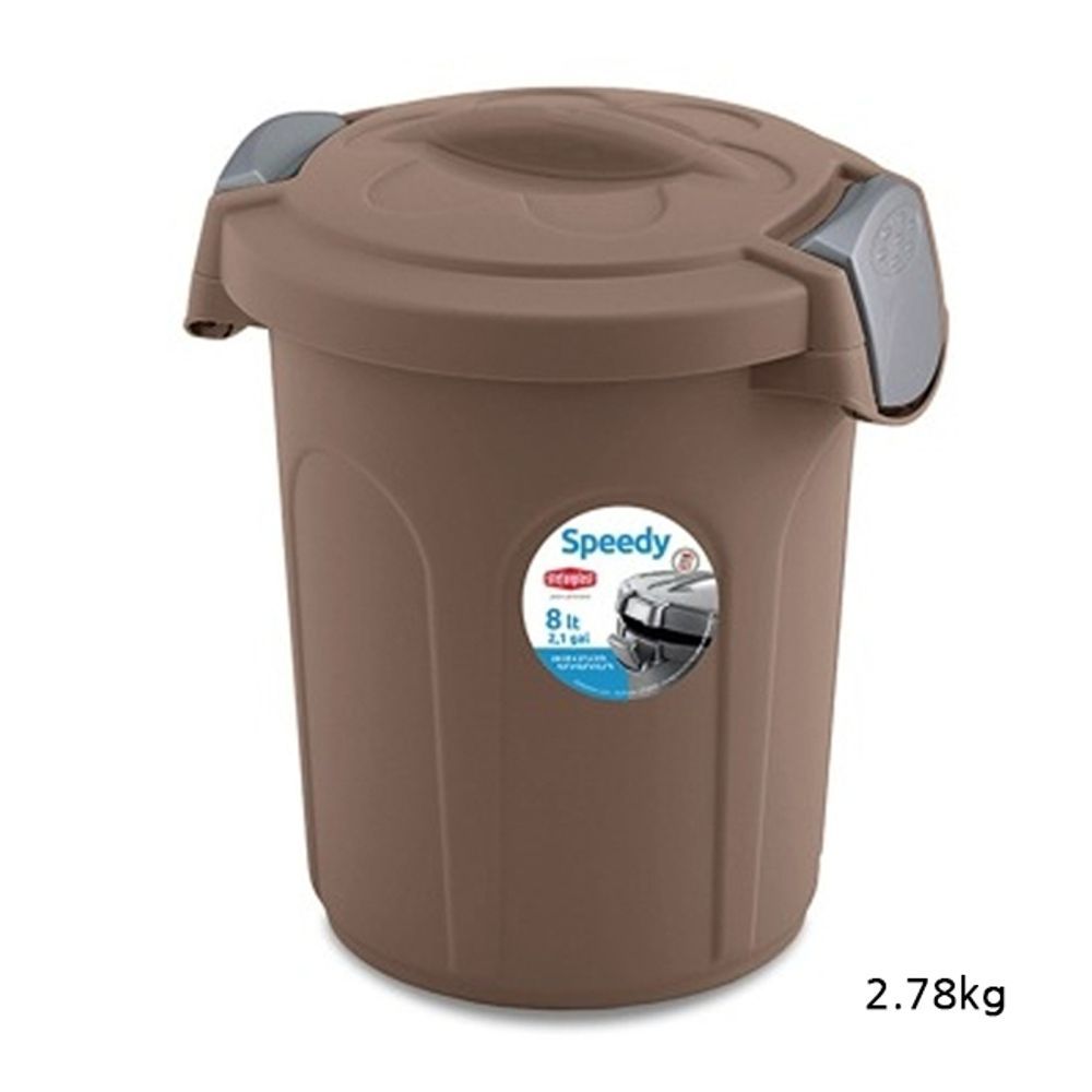 반려동물 보관통 사료 일상 8L 도브그레이 1P 애견 사