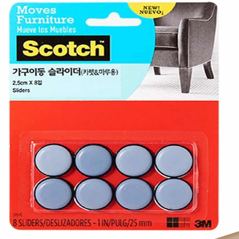 가구이동 바닥보호 패드 8개 소음방지패드 식탁의자소음방지