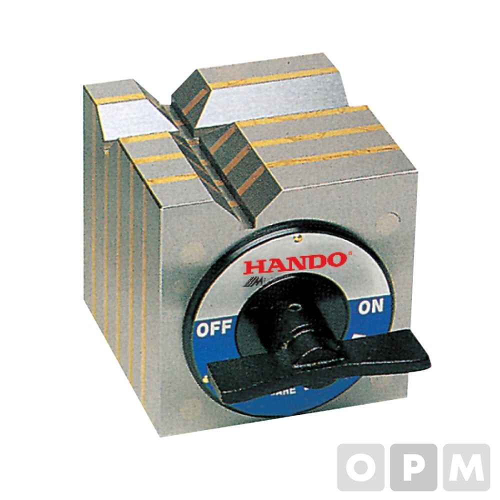 HANDO 마그넷트 브이블럭삼면 100x100x100mm 1ea