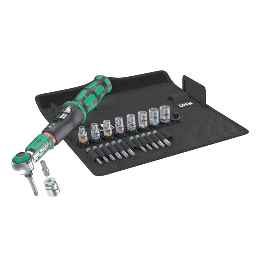 WERA 1/4토크렌치세트(Safe-Torque A2)_05075832001