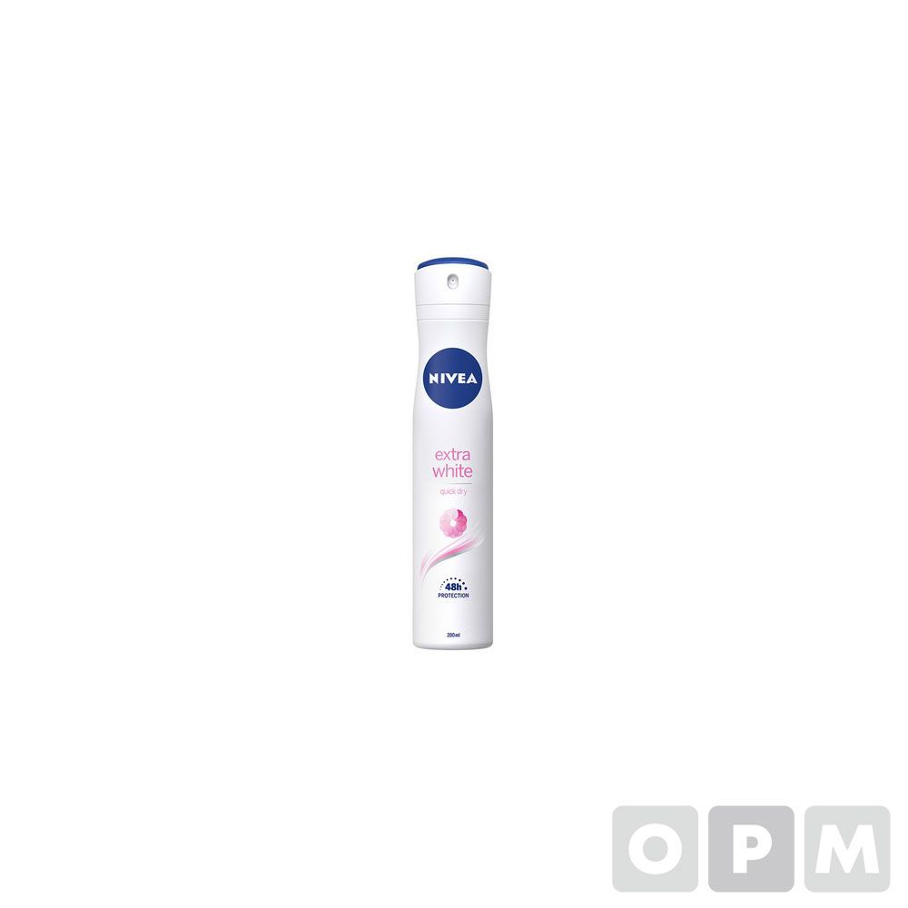 니베아 데오드란트 스프레이 200ml(엑스트라화이트)