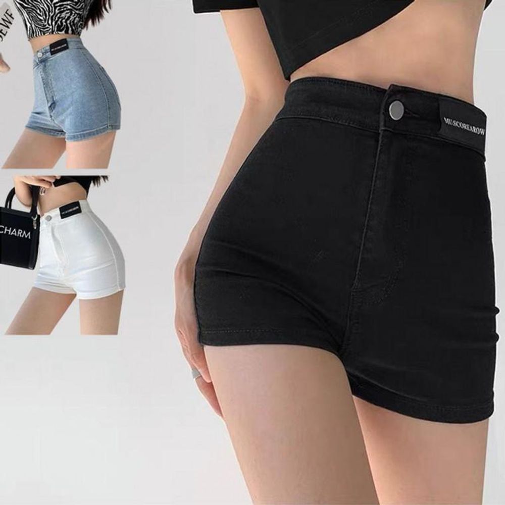 여자 청반 바지 데님 여성 반바지 여름 청숏 짧은