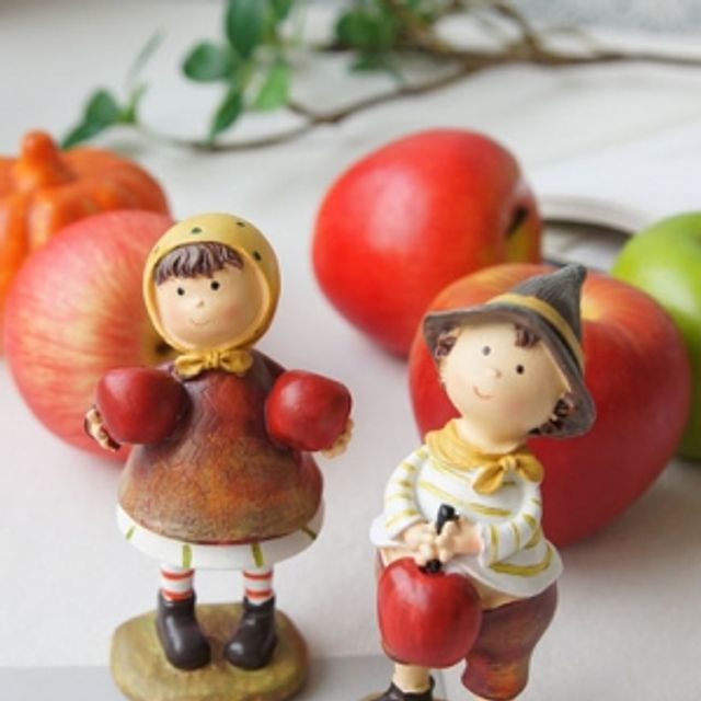 사과아이들 인형소품 장식품 데코소품 인테리어 진열
