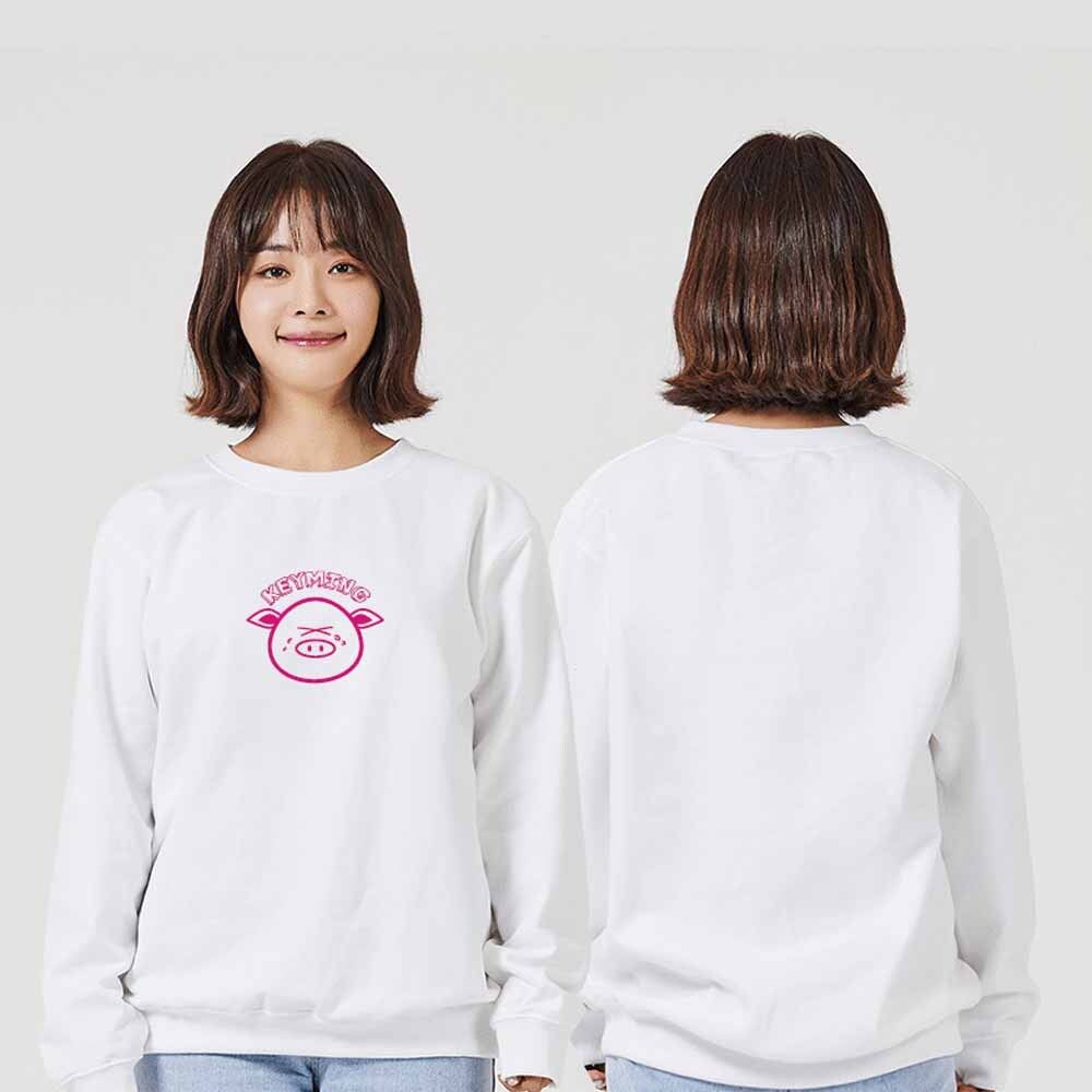 내꺼 동물 PIG 돼지 맨투맨 후드티