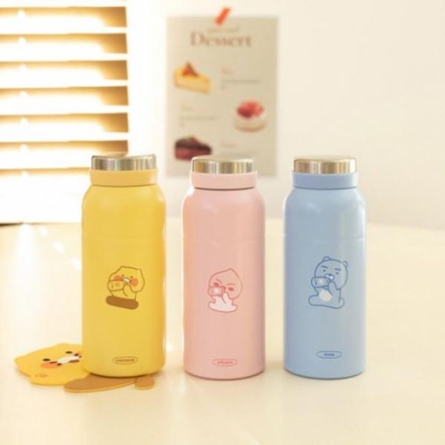 카카오 밀키스텐 텀블러 춘식이 350ml 테이크아웃 경