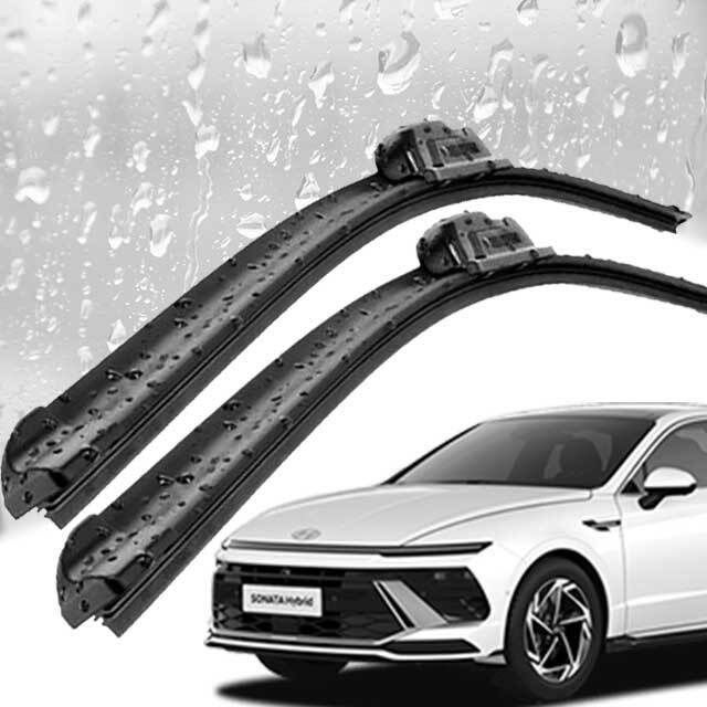 쏘나타디엣지 와이퍼세트 무관절 실리콘 650mm450mm