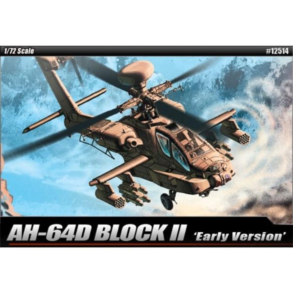 1of72 미육군 AH64D 블럭2 초기형 NEW TOOL 헬리콥터