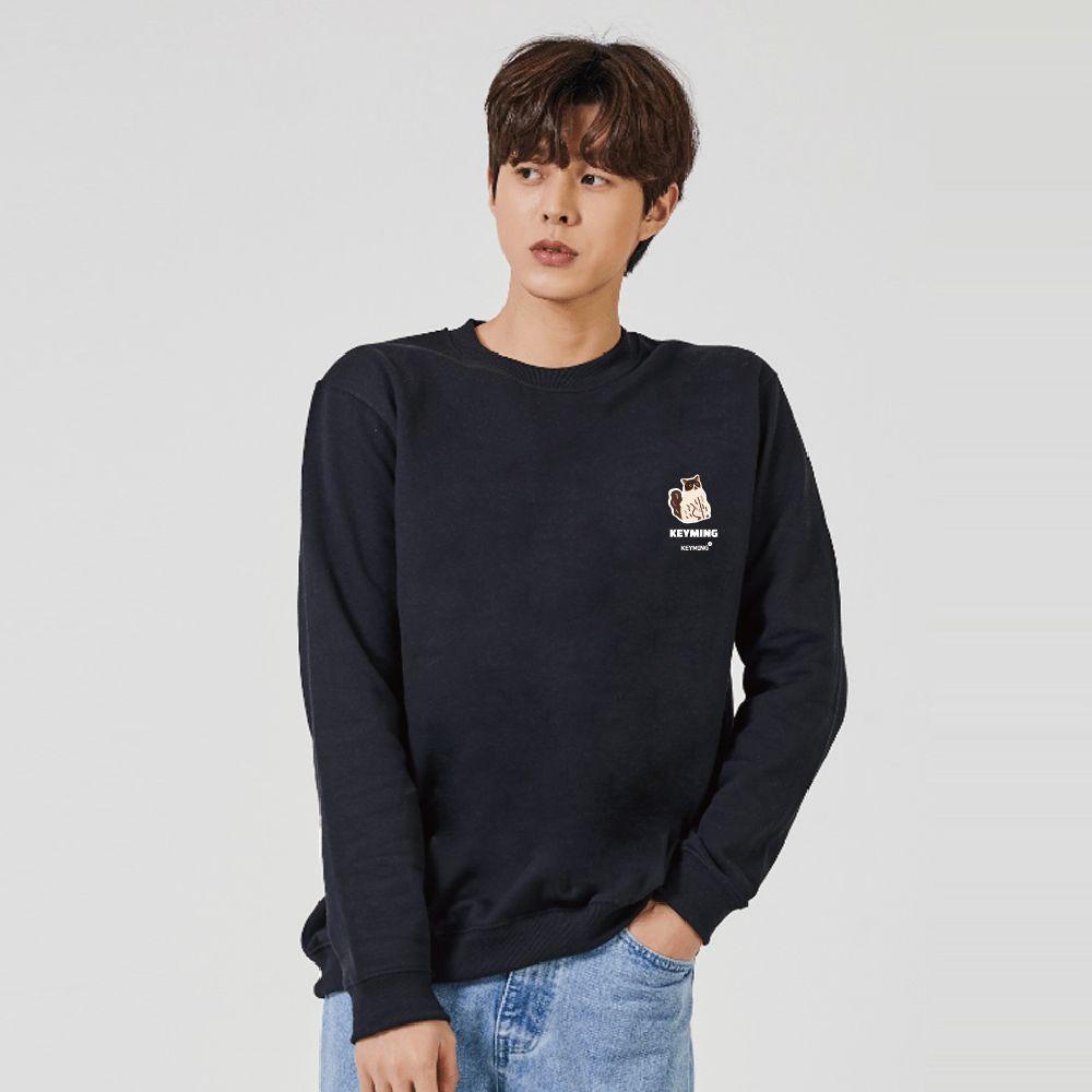 키밍 고양이 맨투맨 후드티