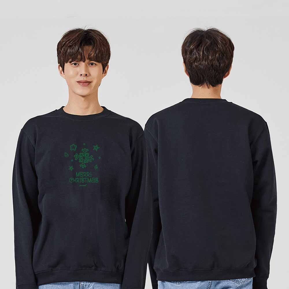 내꺼 크리스마스 성탄절 스노우 스타 맨투맨 후드티