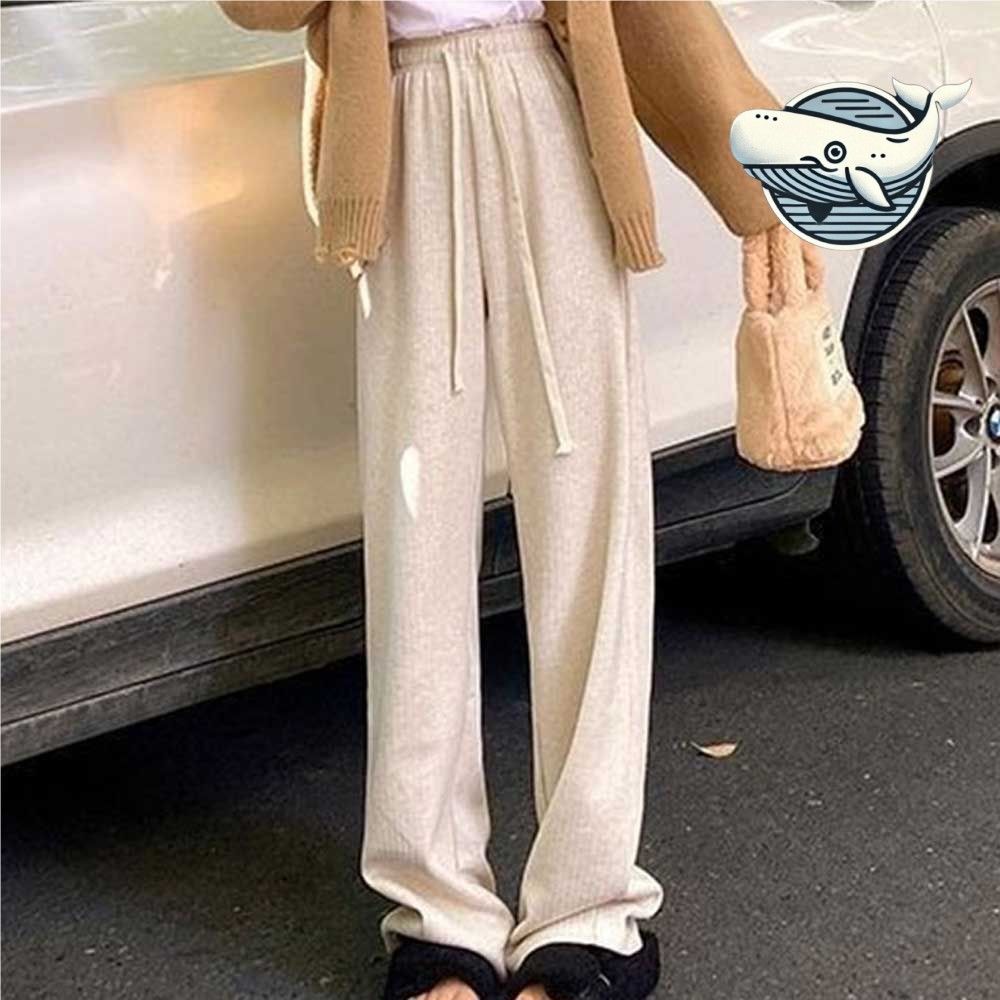 캐시미어 라운지팬츠 여름 데일리 편안한 여성