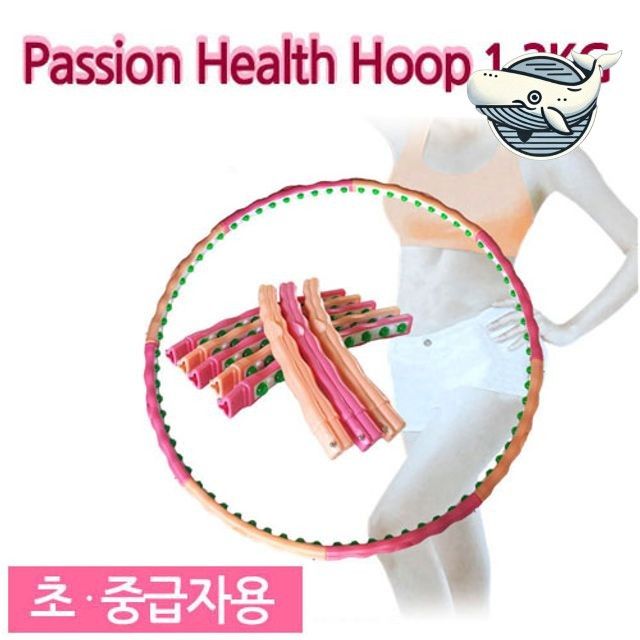 건강 헬스 후프 1.3kg 운동 몸매 바디라인