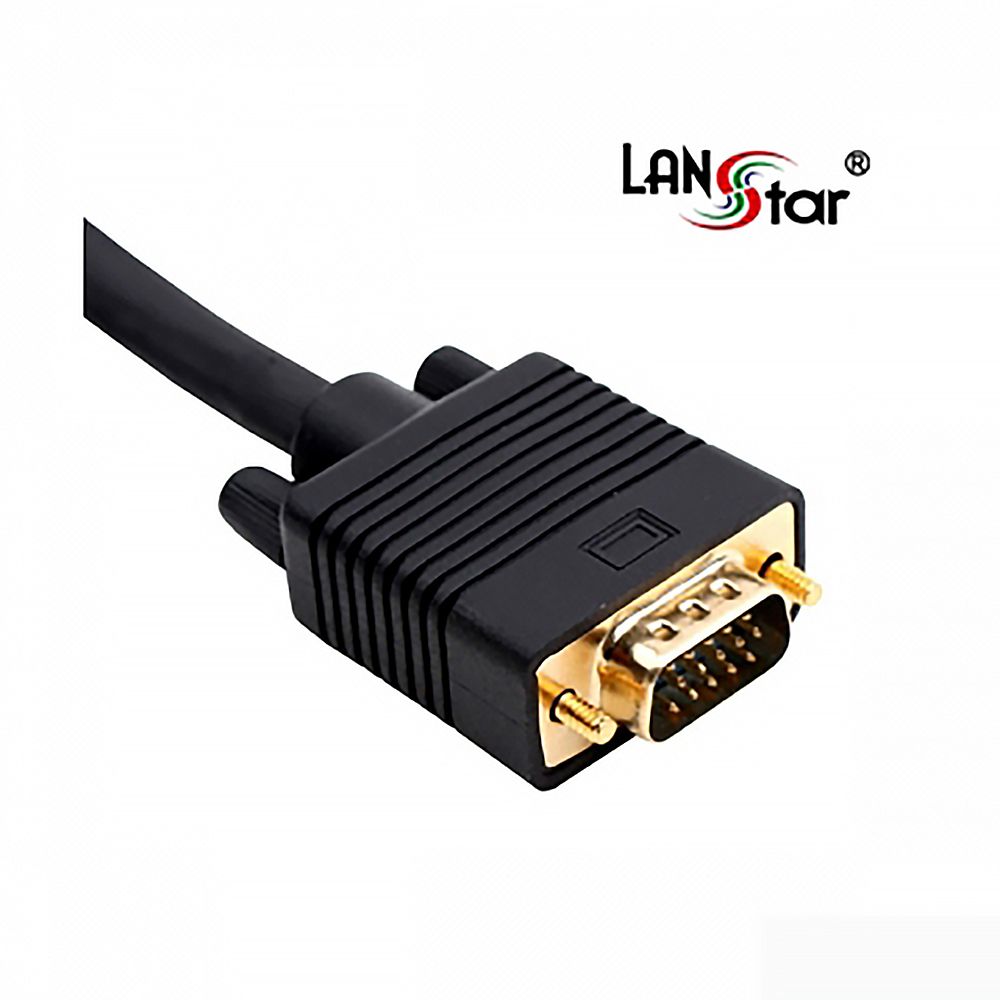고급 RGB 모니터 케이블 3+6 2990규격 15M 블랙