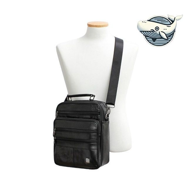 세련된 가죽 크로스백 남성용 데일리 출퇴근