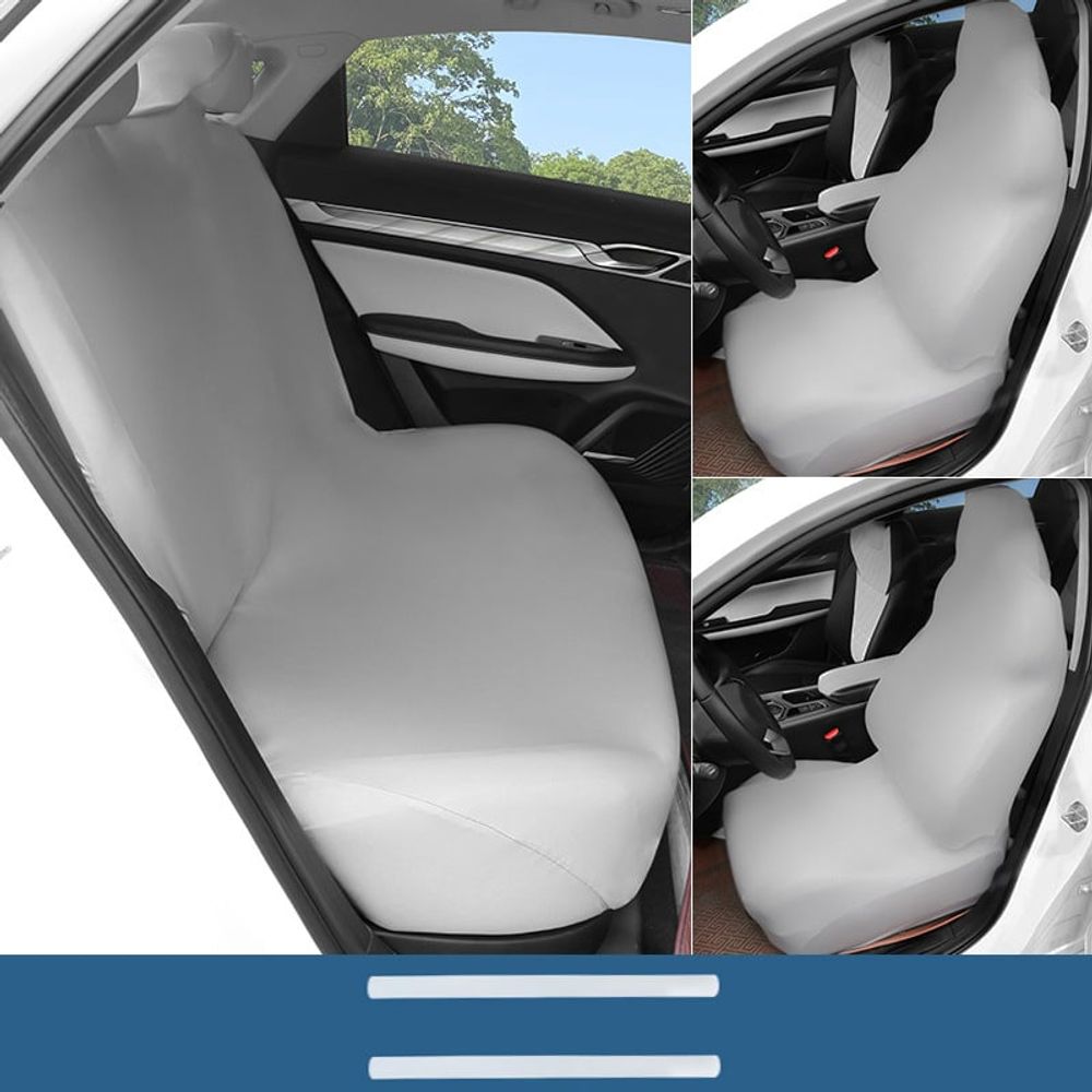 차량용 사계절 고탄력 시트커버 오염방지 앞좌석 뒤좌석