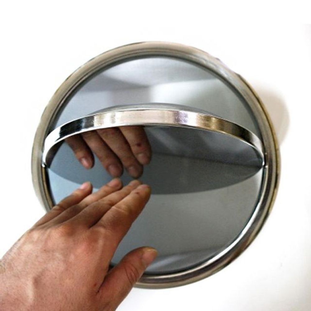 휴지통 쓰레기통 회전커버 뚜껑 256mm 스테인레스