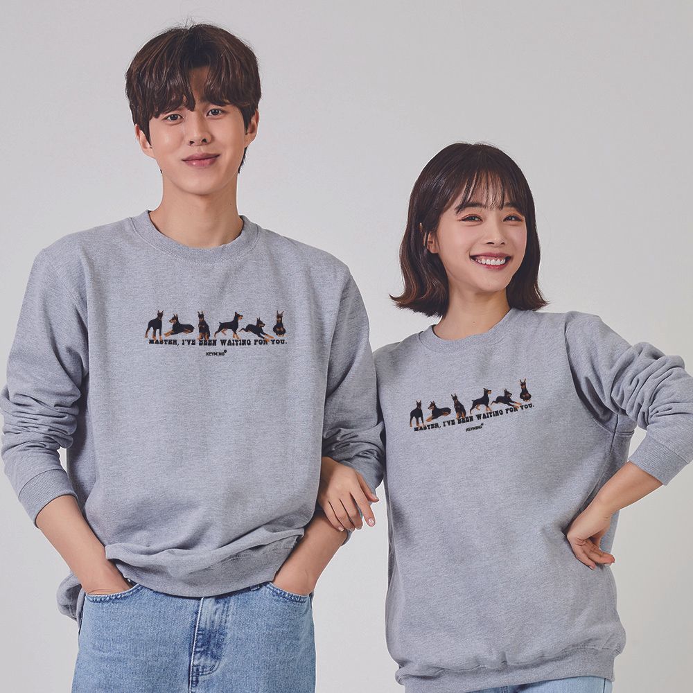 키밍 도베르만 DOBERMAN 맨투맨 후드티