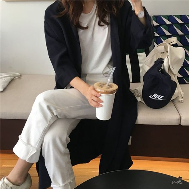 짝꿍닷컴 WS 자켓 스러운 여성 남방 블라우스