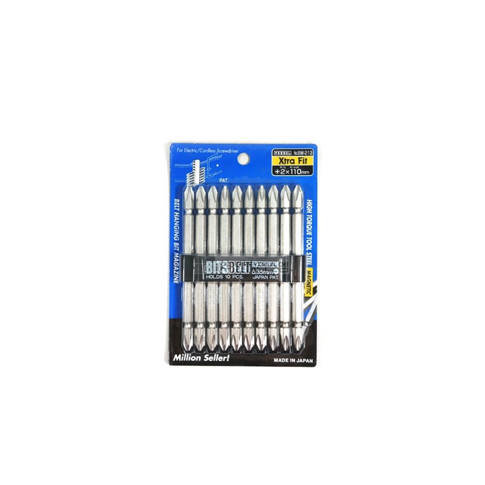 베셀 드라이버 비트 BW-213x110mm(10P)