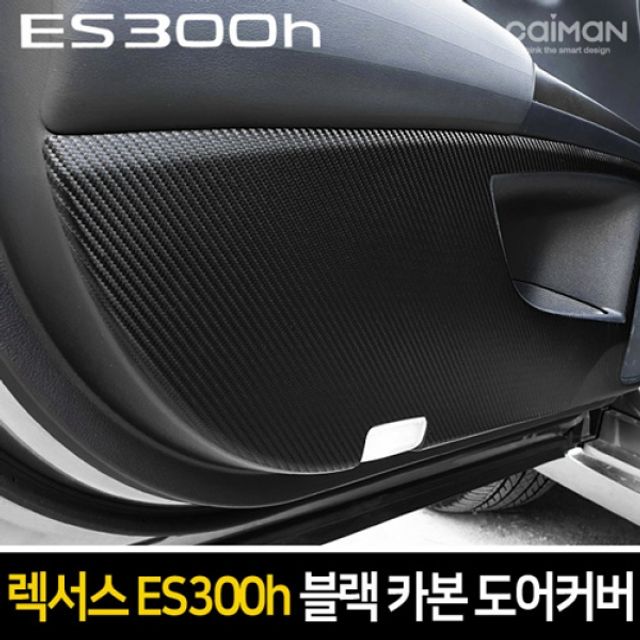 블랙 카본 도어커버 렉서스 ES300h 2019년형