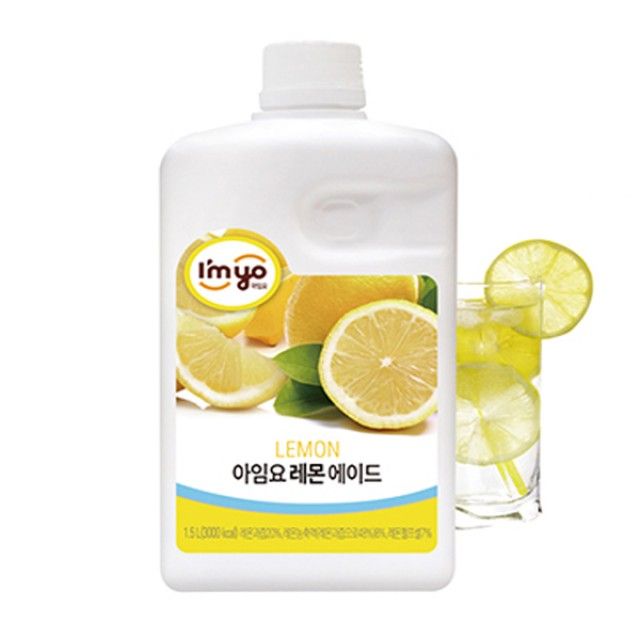 아임요 레몬 에이드 1.5L 에이드원액 에이드베이스