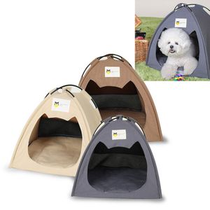 아이티알,NE 강아지 집 포켓 원터치 텐트 대형 쿠션하우스 (랜덤)