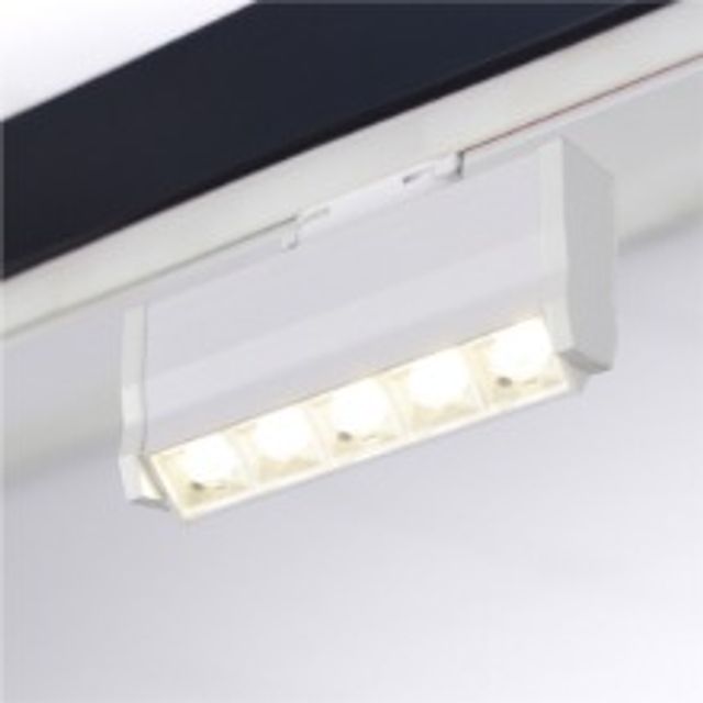 LED 에코 린느 멀티 레일조명 5구 20W 화이트 플리