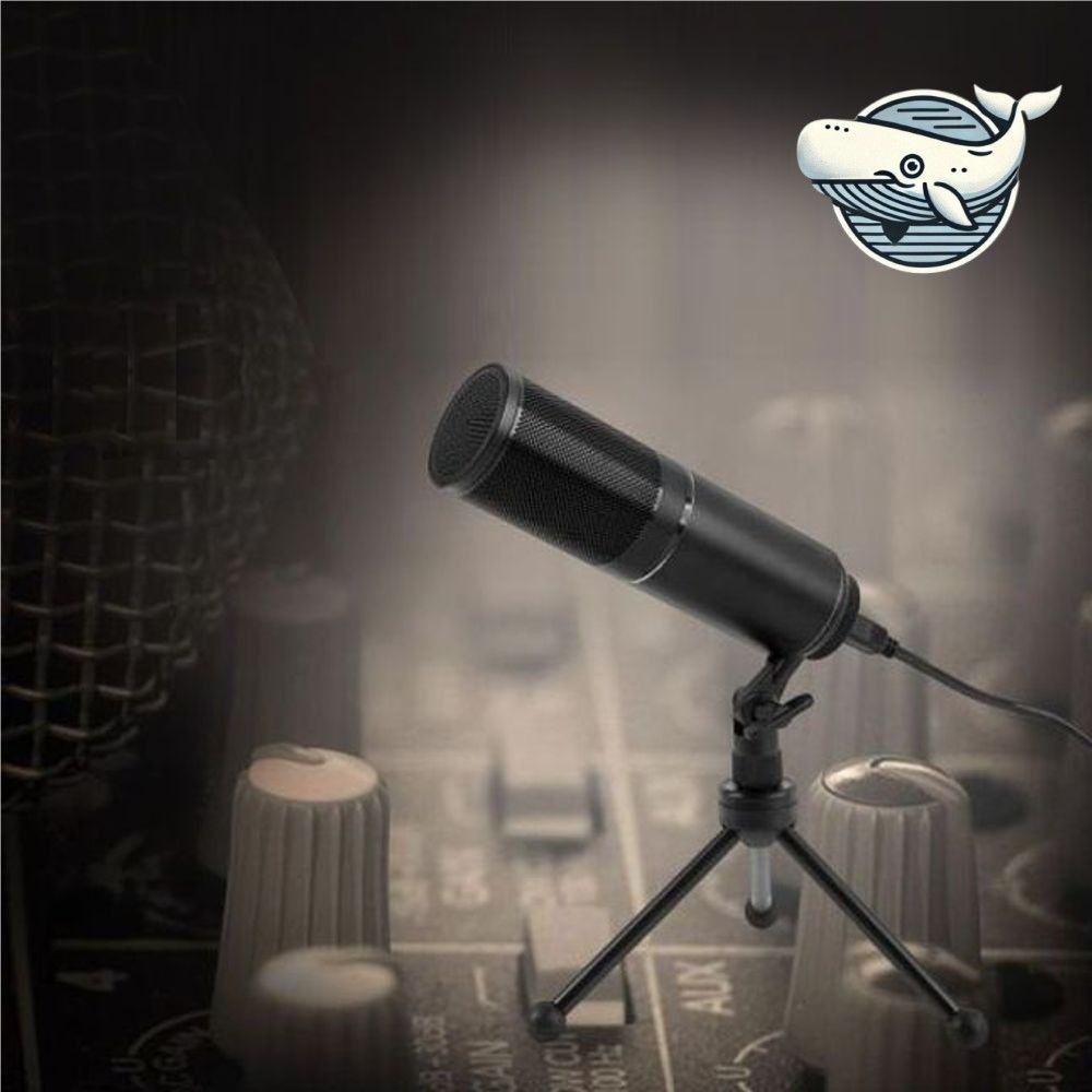 전문 방송 녹음용 USB 스탠드 마이크