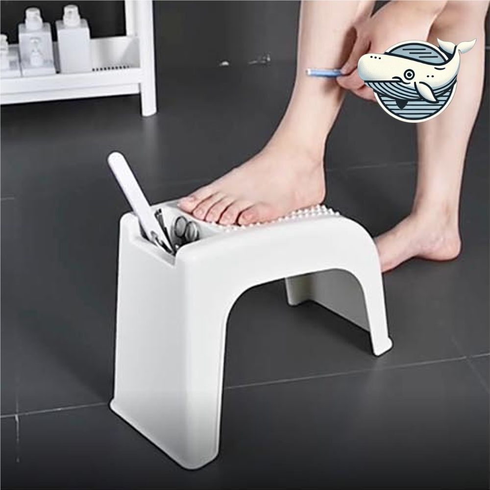 발 관리 풋케어 다용도 발받침대 발톱 정리