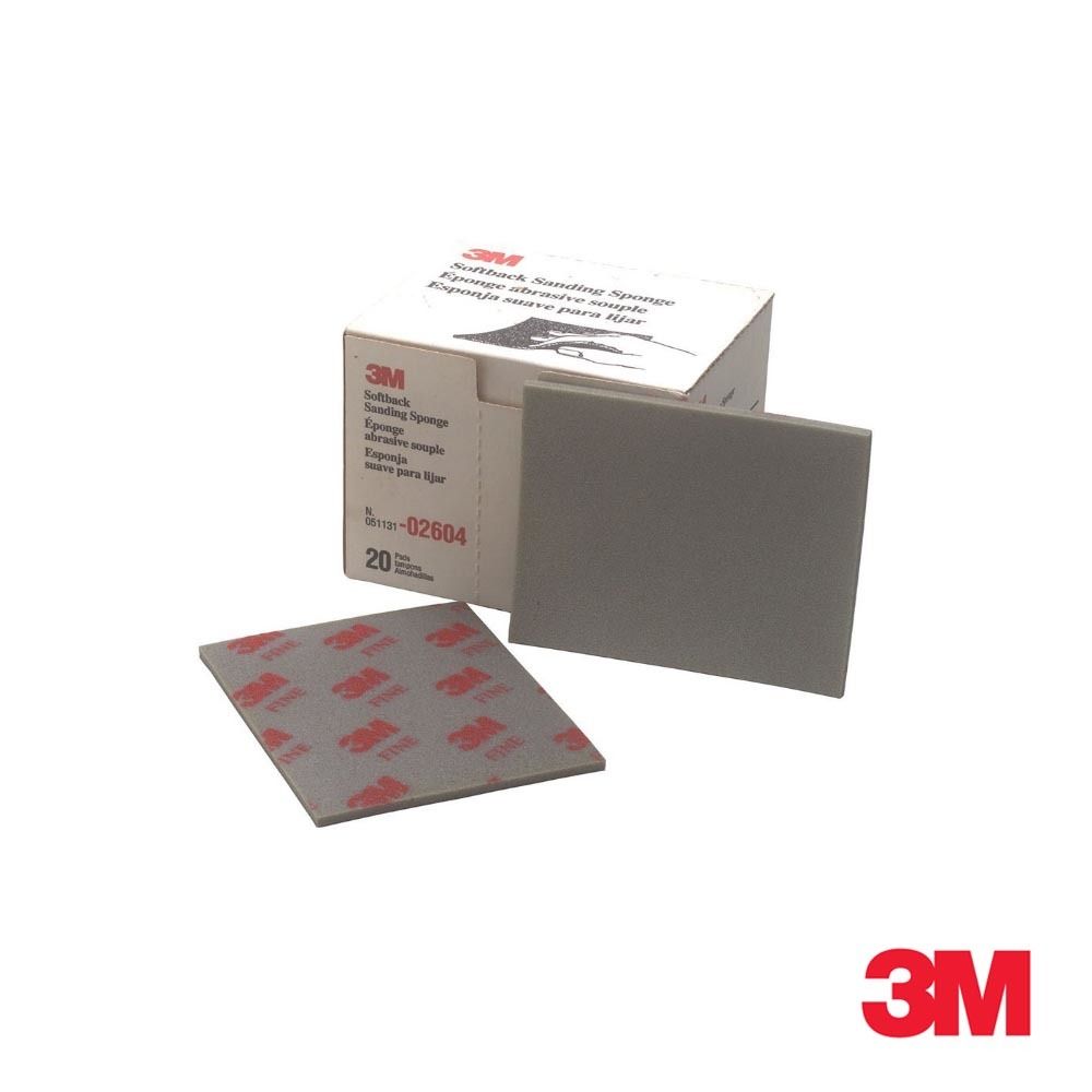 3M 샌딩 스폰지 페파 20장 02604