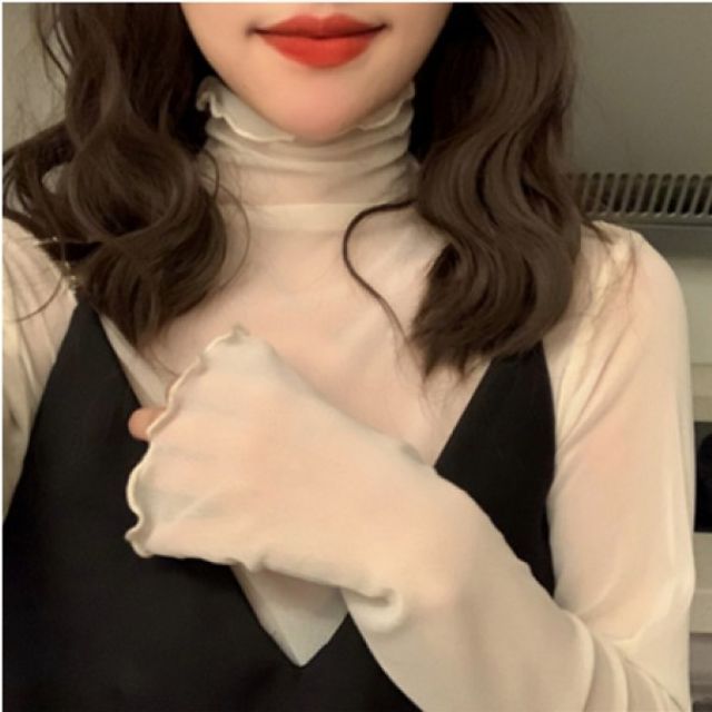 무지 여리여리 여름 쉬폰 레인보우베이지 아슬란
