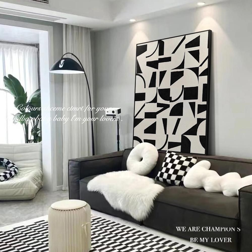 인테리어 추상화 캔버스 아트 프레임 50x70cm A