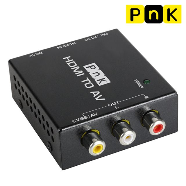 강원전자 PnK P017A HDMI to AV 컴포지트 컨버터