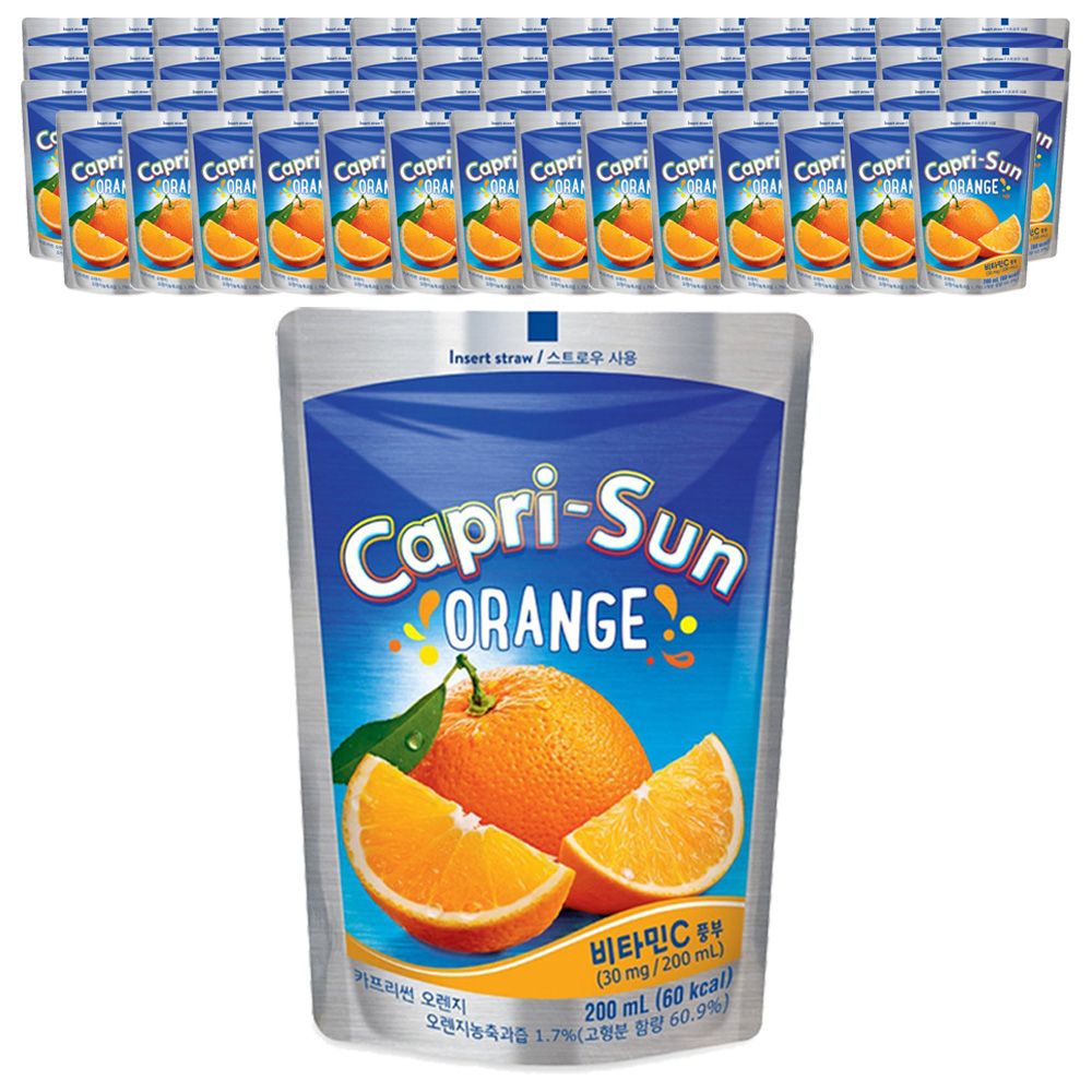 카프리썬 오렌지 200ml x 40입 (10입 4박스)