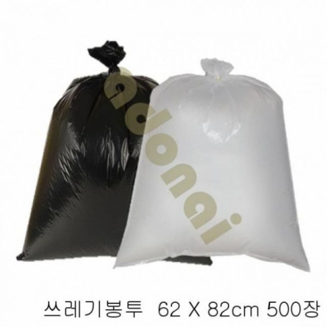 봉지 봉투 76X94cm 쓰레기봉투 일반 형 백색