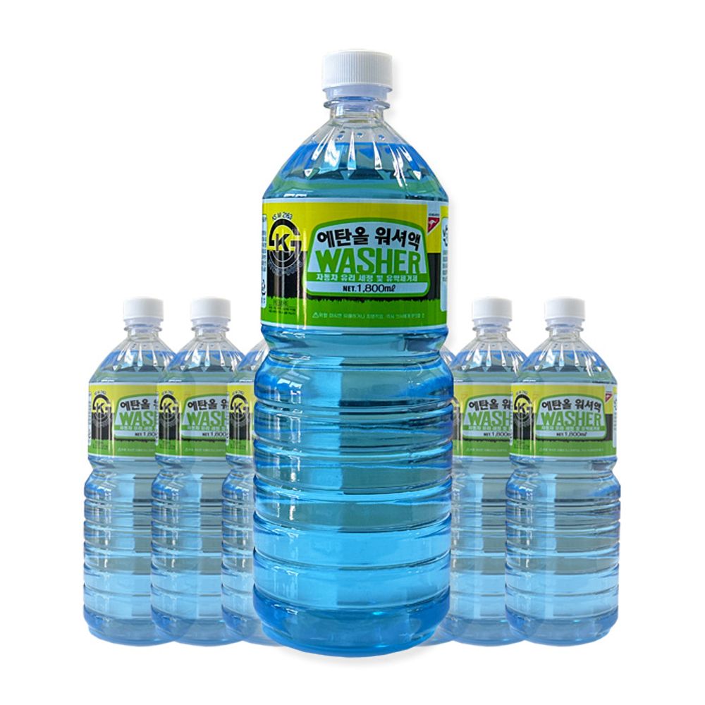 캉가루 에탄올 워셔액 8입 1박스 / 발수 코팅 사계절